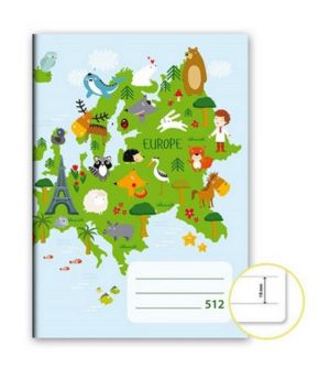 Sešit 512 linka 16mm, 10 listů, A5 - NOTES