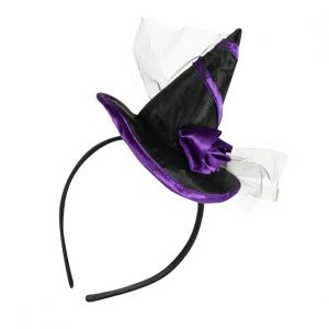 Čelenka s kloboučkem a květinou