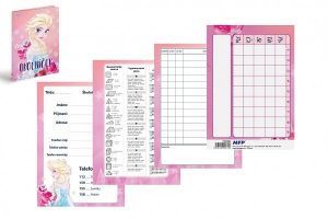 Úkolníček sešit Deníček A5 Ledové království/Frozen 15x21cm