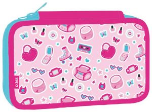 STIL Školní penál dvoupatrový Pinky