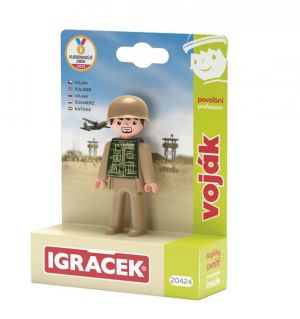 EFKO Igráček Voják - figurka s příslušenstvím