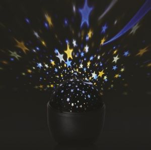 LED noční projektor - hvězdná obloha