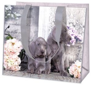 TX-Nákupní taška s motivem pejsků