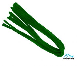 Drátek žinylka 500x8mm 10ks tmavě zelená