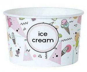 Miska papírová s potiskem 245ml 25ks ICE Cream