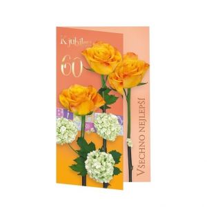 ARGUS Přání k narozeninám 60 15-6234c60