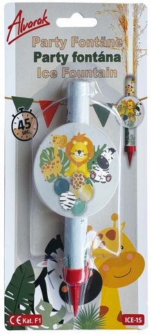 Ledová fontána 1ks doba hoření 45s (12 cm)- ICE-15