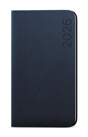 Diář týdenní - Jakub - Nuba - kapesní - antracitová 2026 / 15cm x 7,5cm / BTJ22-14-26