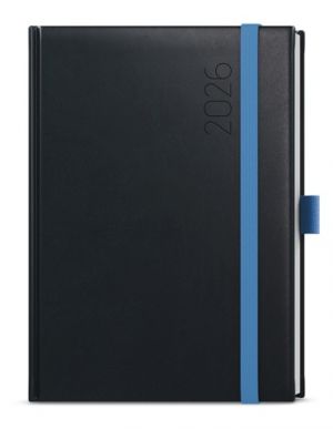 Diář týdenní - Oskar - Reno - A5 - černá 2026 / 20,5cm x 14,3cm / BTO3-2-26