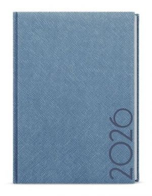 Diář týdenní - Oskar - Tora - A5 - modrošedá 2026 / 20,5cm x 14,3cm / BTO13-19-26