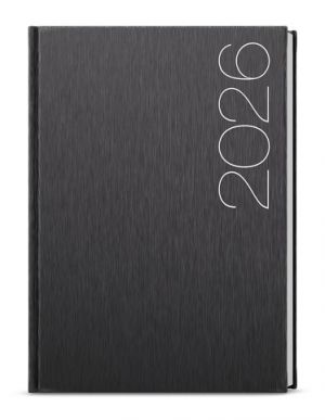 Diář týdenní - Oskar - ForMen - A5 - Black 2026 / 20,5cm x 14,3cm / BTO30-2-26