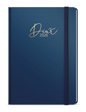 Diář týdenní - Prokop - Luxi - B6 - modrá 2026 / 16,5cm x 12cm / BTP8-1-26
