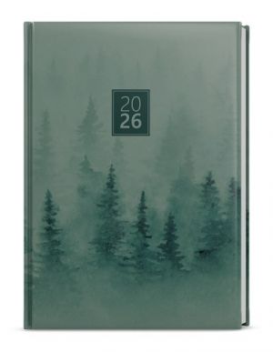 Diář týdenní - Prokop - Lamino - B6 - Les 2026 / 16,5cm x 12cm / BTP9-8-26