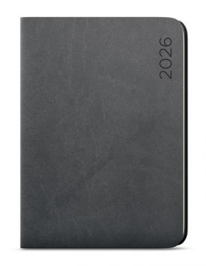 Diář denní - David - Nuba - A5 - šedá 2026 / 20,5cm x 14,3cm / BDD22-31-26