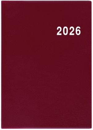 Diář týdenní - Ladislav - PVC - bordó 2026 / 10cm x 7cm / BTL1-3-26