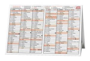 Stříškový kalendář 2026 / 14cm x 21cm / BKA2-26