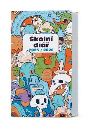 Diář týdenní - Kamil - lamino - Monstra 2026 / 15cm x 9cm / BTK9-4-26