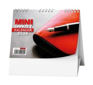 Kalendář stolní MINI daňový kalendář 2026 / 10,5cm x 14,8cm / BSA8-26