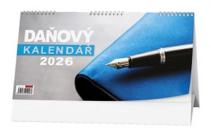 Kalendář stolní Daňový kalendář 2026 / 15cm x 30cm / BSC1-26