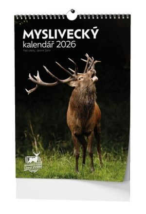 Kalendář nástěnný Myslivecký kalendář - A3 2026 / 45cm x 32cm / BNF3-26