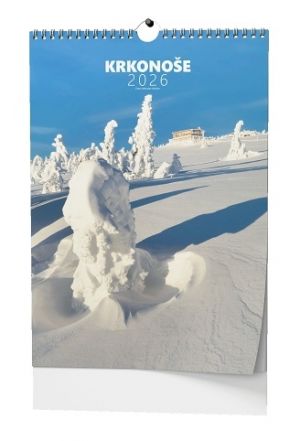 Kalendář nástěnný Krkonoše - A3 2026 / 45cm x 32cm / BNK5-26