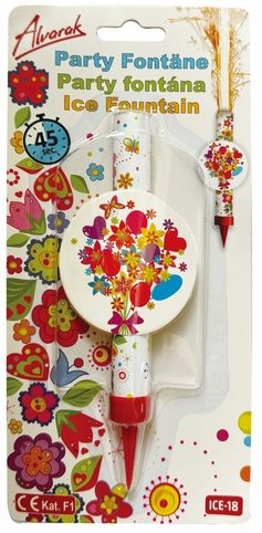 Ledová fontána 1ks doba hoření 45s (12 cm)- ICE-18