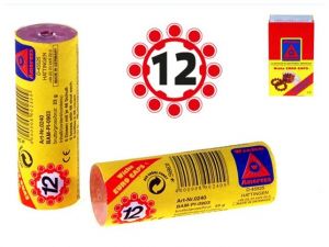 Kapsle "12" 240 ran v tubě