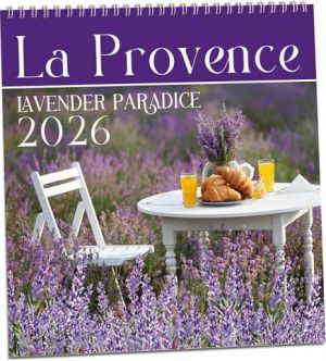 Kalendář nástěnný La Provence 2026 / 32cm x 34cm / KN327