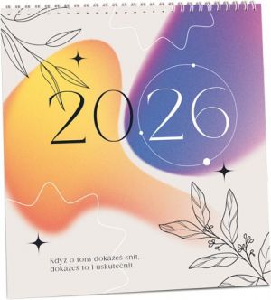 Kalendář nástěnný Citáty 2026 / 32cm x 34cm / KN334