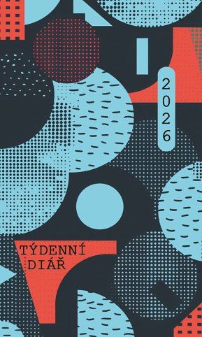 Diář týdenní potisk 2026 / 9cm x 15cm / DT199