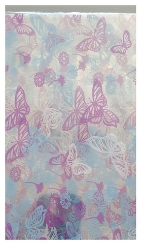 Dárkový celofánový sáček s motýlky 20x35cm balení 25ks