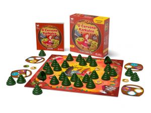 EFKO - O Červené Karkulce - desková hra pro děti