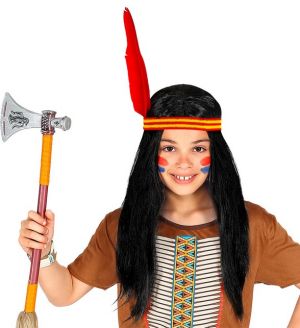 Indiánská paruka chlapecká