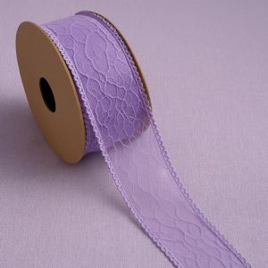 Elegantní dekorační stuha ve fialové barvě 4cm