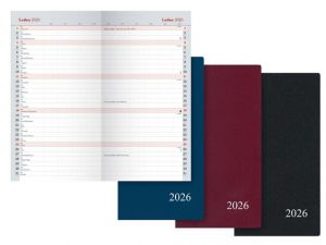 Diář měsíční M103/PVC 2026 / 17cm x 9cm / 7781421