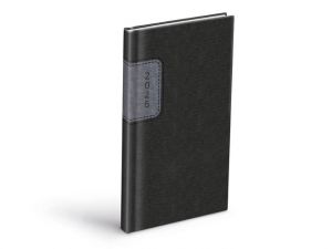 Diář týdenní T806 PU gray/dak gray 2026 / 10,1cm x 10,1cm / 7781512