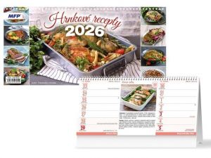 Kalendář stolní Hrnkové recepty (čtrnáctidenní) 2026 / 30cm x 30cm / 1061650