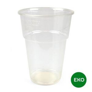 Kelímky (PLA) Bio průhledné 500ml 10 ks