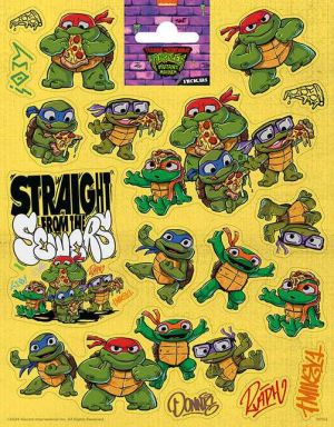 Samolepky - Želny Ninja (typ - L)