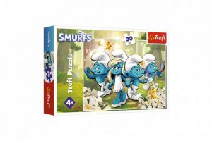 Puzzle Šmoulí dobrodružství 30 dílků
