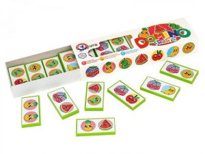 Domino ovoce v krabičce