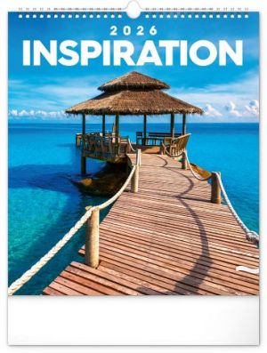 Kalendář nástěnný Inspirace 2026, 30 x 34 cm / PGN-35521-L