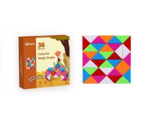 Had barevný skládačka hlavolam 16 cm