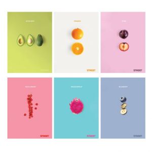 Sešit A5 54 listů Fresh Fruit nelinkovaný