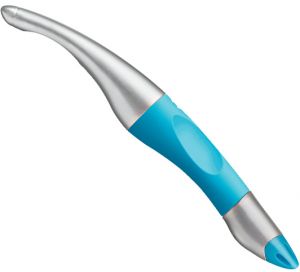 STABILO Ergonomický roller pro leváky - EASYoriginal metallic neonová modrá - vč. bombičky