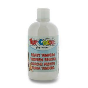 Tempera PASUTO Toy Color bílá 500ml