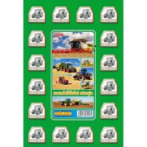 MP pexeso A4 Zemědělské stroje