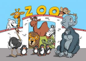 MP omalovánky LUX ZOO