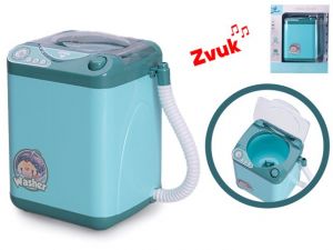 Pračka 14x10,5cm na baterie se zvukem v krabičce