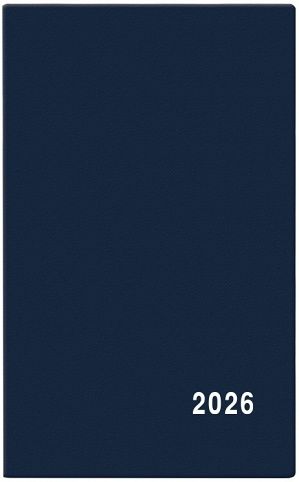 Diář týdenní - Alois - PVC - modrá 2026 / 15cm x 9cm / BTA1-1-26
